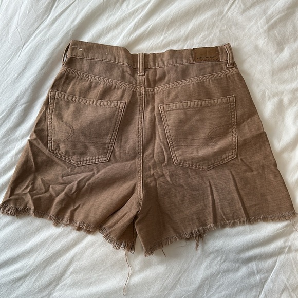 NWOT American Eagle Shorts Women’s 6 Brown Highest Rise Mom Short - Picture 4 of 6